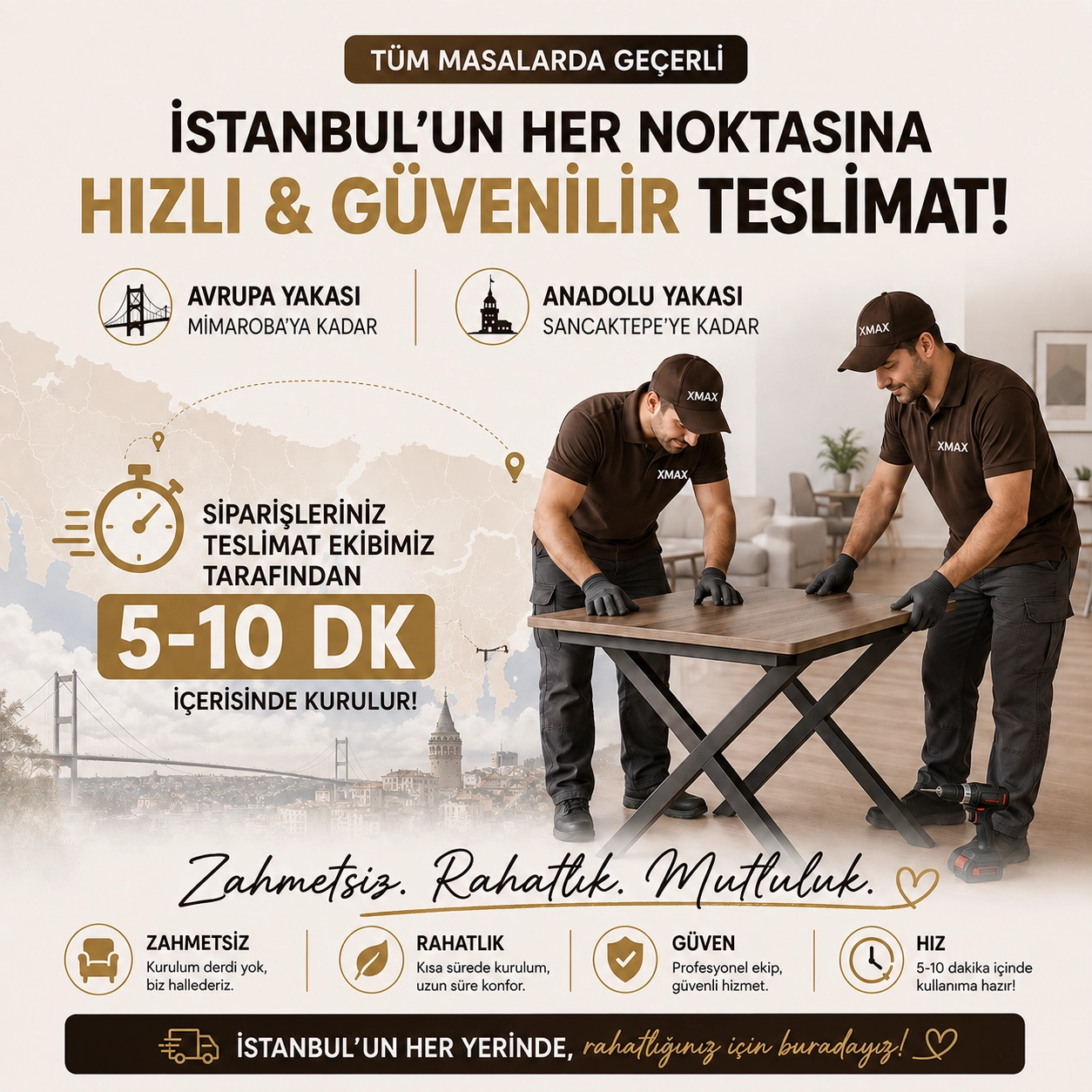 XMAX NEXAR Oyuncu Masası – Siyah MDF Bilgisayar ve Gaming Masa