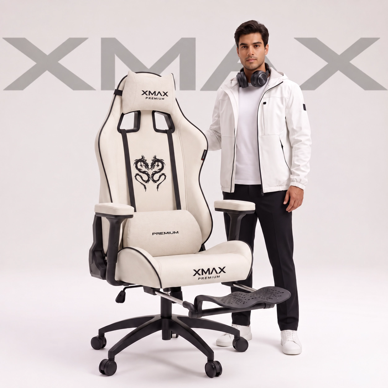 Beyaz Oyuncu Koltuğu | XMAX Rio Balerion