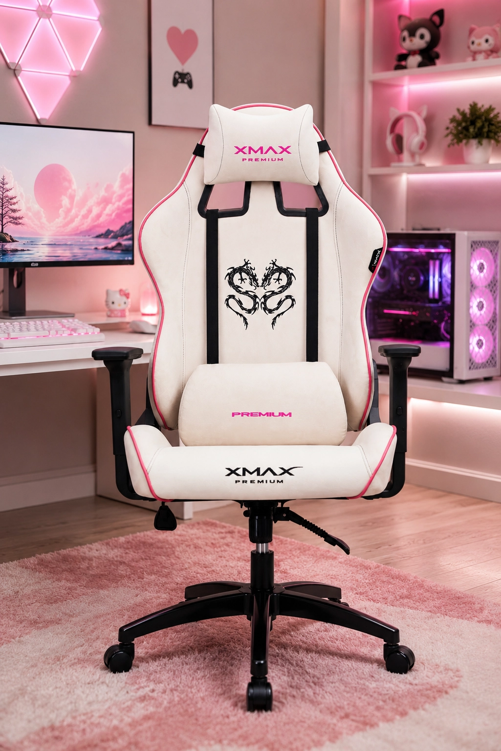 Beyaz Oyuncu Koltuğu | XMAX Rio Balerion