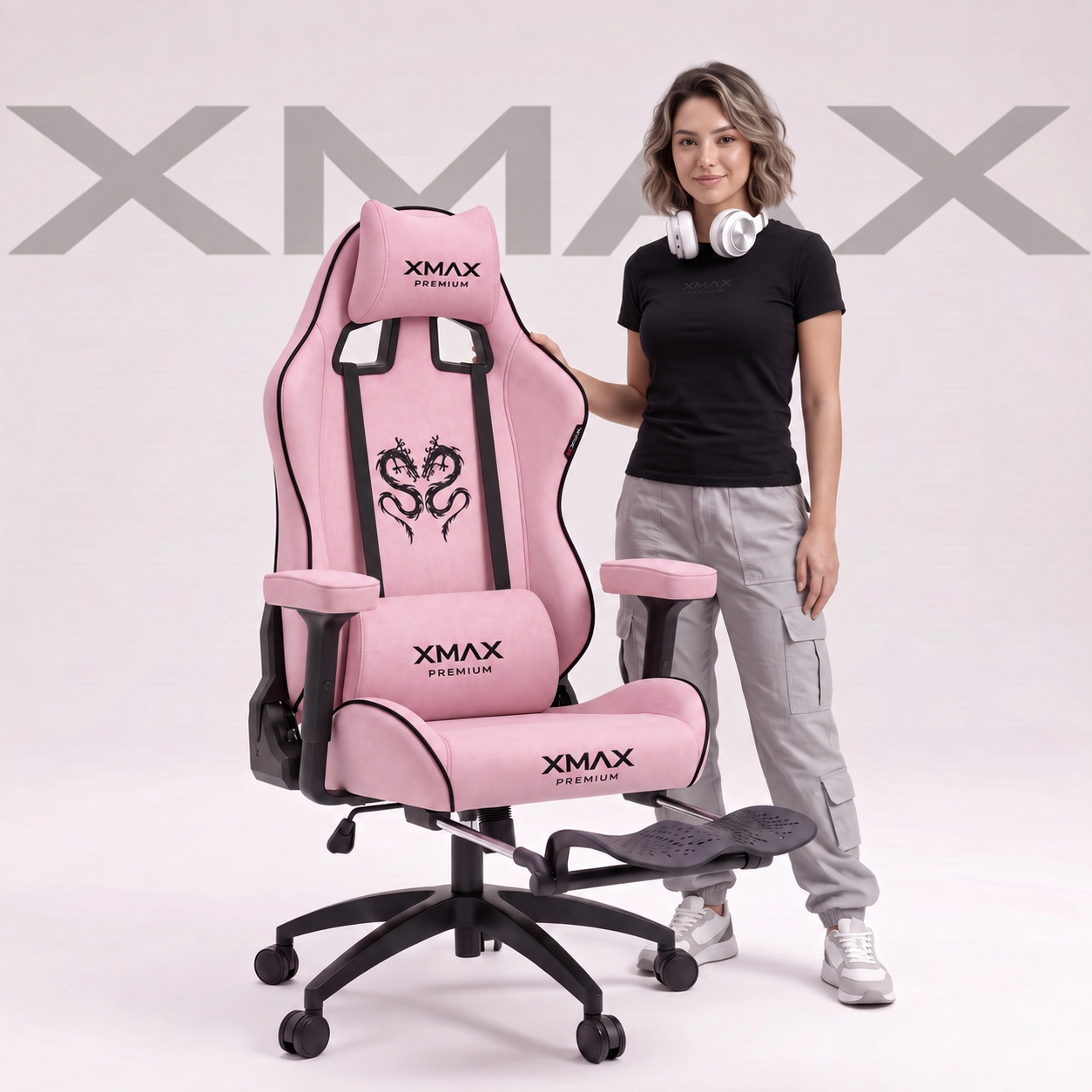 Pembe Oyuncu Koltuğu | XMAX Rio Balerion