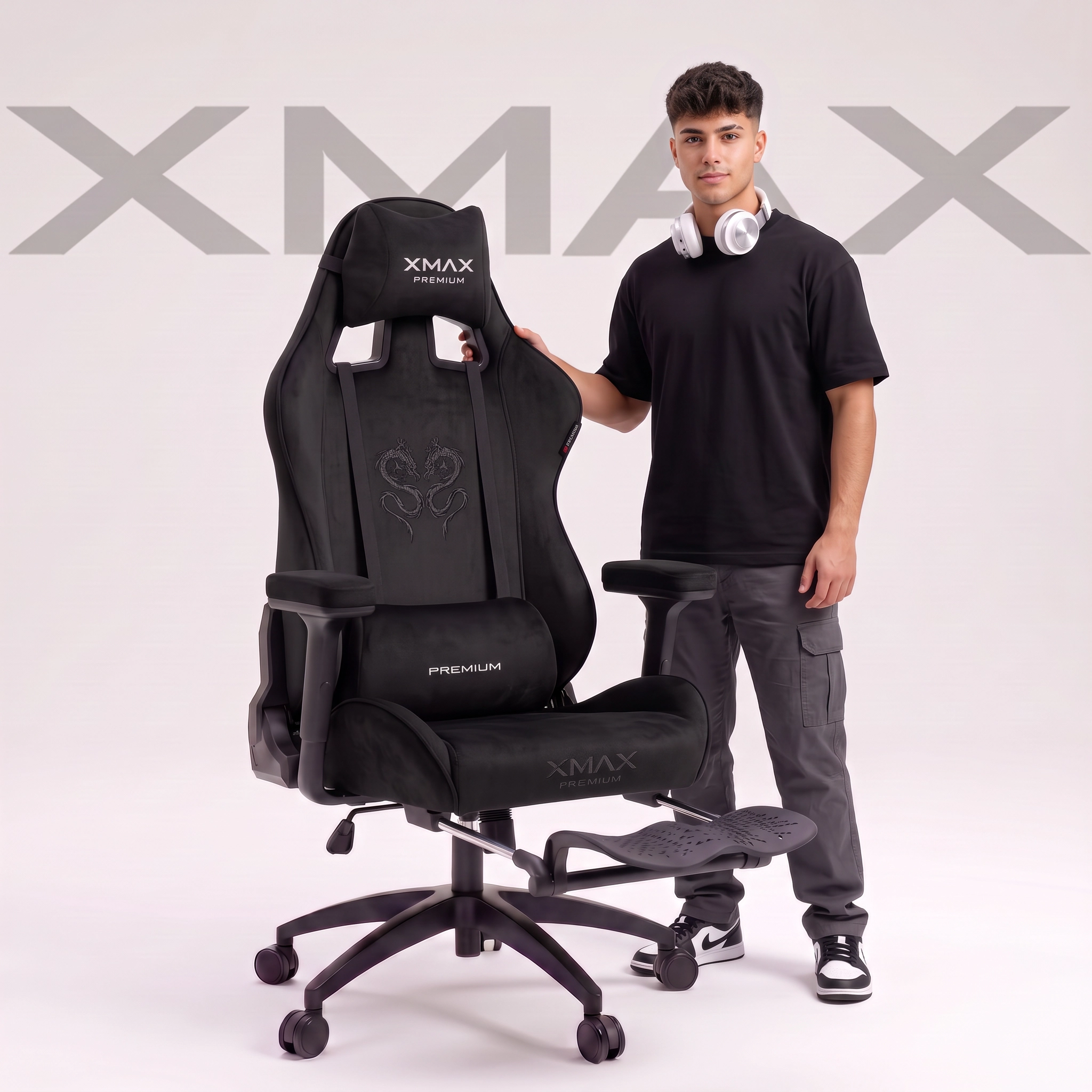 Siyah Oyuncu Koltuğu | XMAX Rio Balerion
