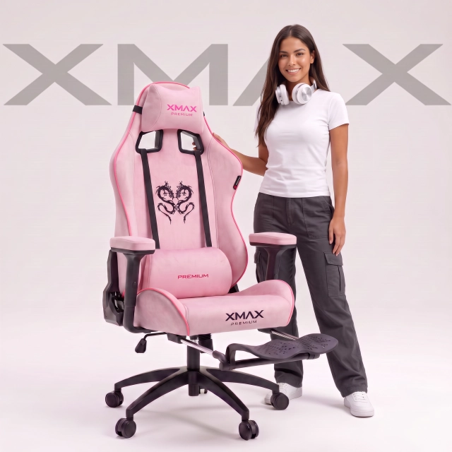 Pembe Oyuncu Koltuğu | XMAX Rio Plus Balerion