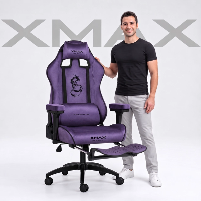 Mor Oyuncu Koltuğu | XMAX Rio Balerion
