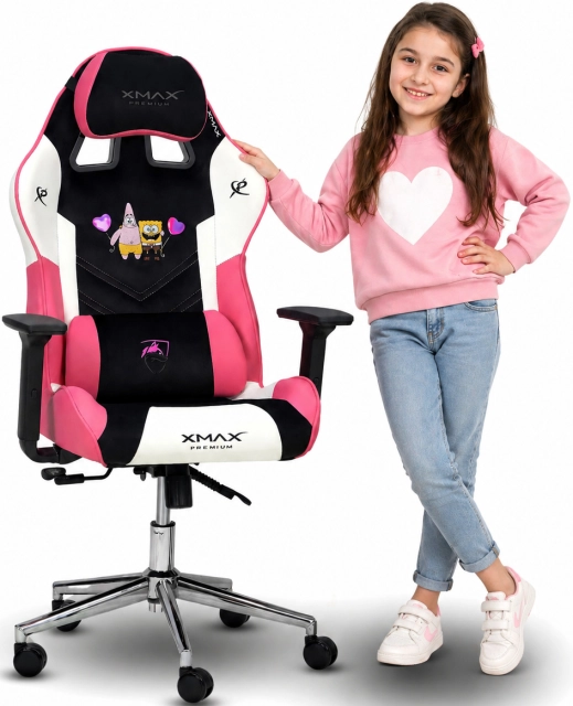 Pembe Çocuk Oyuncu Koltuğu – XMAX Mini Rio SüngerBop
