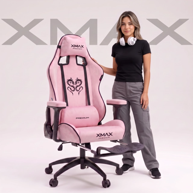 Pembe Oyuncu Koltuğu | XMAX Rio Plus Balerion