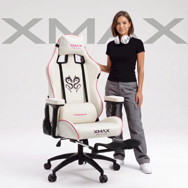 Beyaz Oyuncu Koltuğu | XMAX Rio Balerion