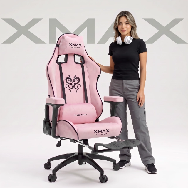 Pembe Oyuncu Koltuğu | XMAX Rio Plus Balerion