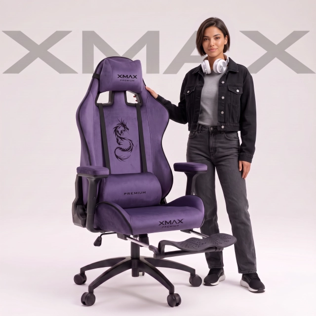 Mor Oyuncu Koltuğu | XMAX Rio Balerion