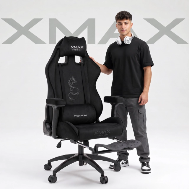 Siyah Oyuncu Koltuğu | XMAX Rio Balerion
