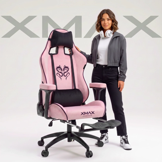 Pembe Oyuncu Koltuğu | XMAX Rio Plus Balerion