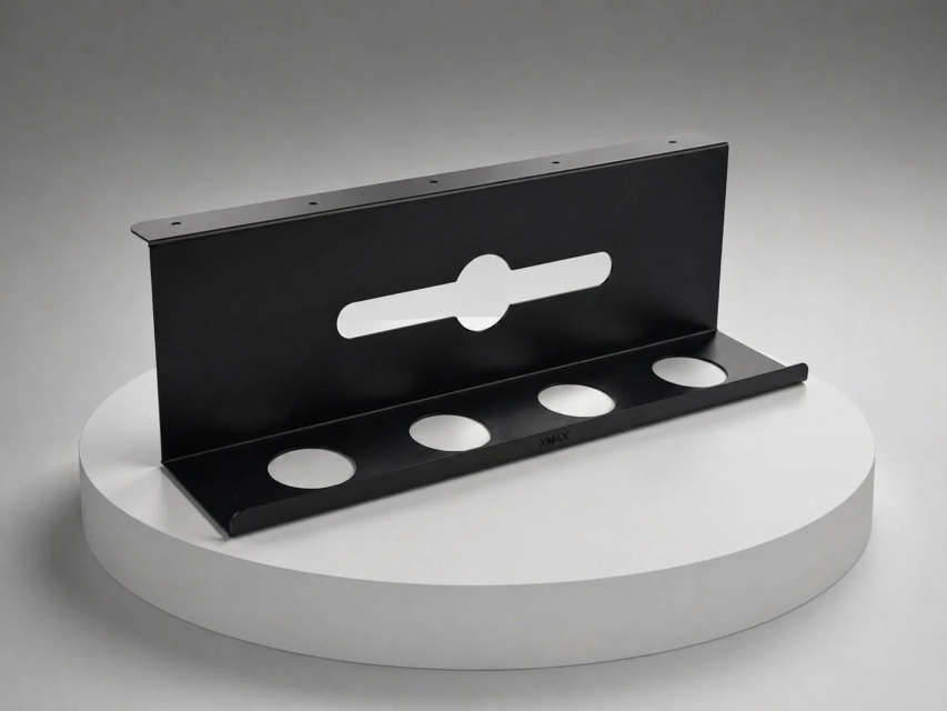 XMAX HUB 50 CM Kablo Toplayıcı Sehpa – Siyah veya Beyaz Metal Çok Amaçlı Priz Düzenleyici