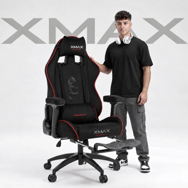 Siyah Oyuncu Koltuğu | XMAX Rio Balerion