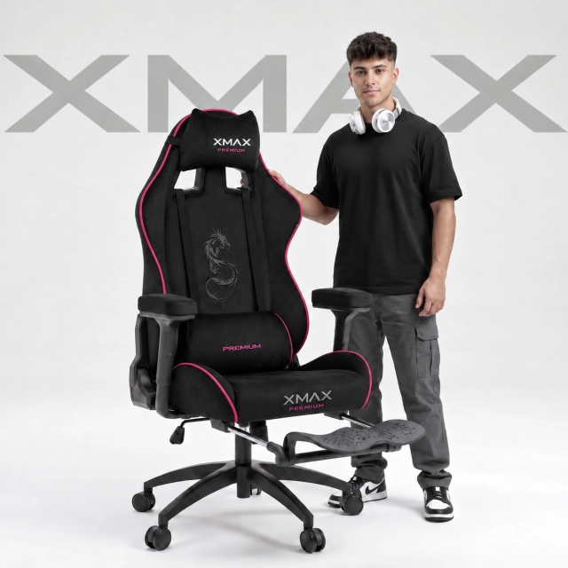 Siyah Oyuncu Koltuğu | XMAX Rio Balerion