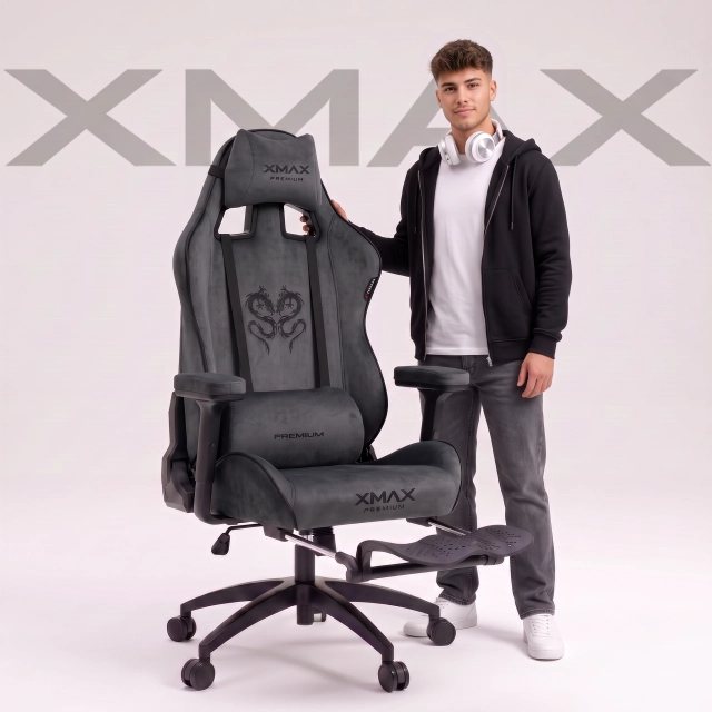 Koyu Antrasit Oyuncu Koltuğu | XMAX Rio Balerion