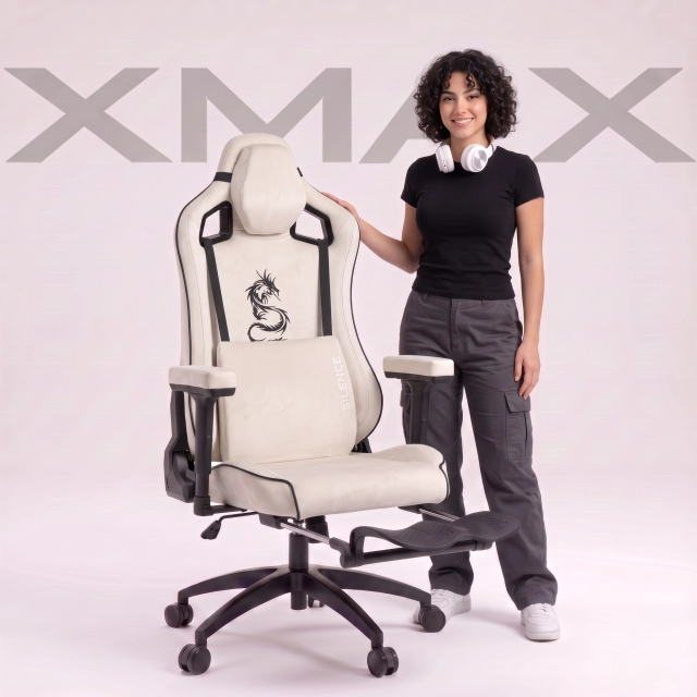 Beyaz Oyuncu Koltuğu | XMAX Maximus