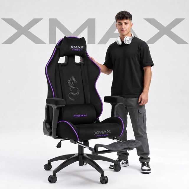 Siyah Oyuncu Koltuğu | XMAX Rio Balerion