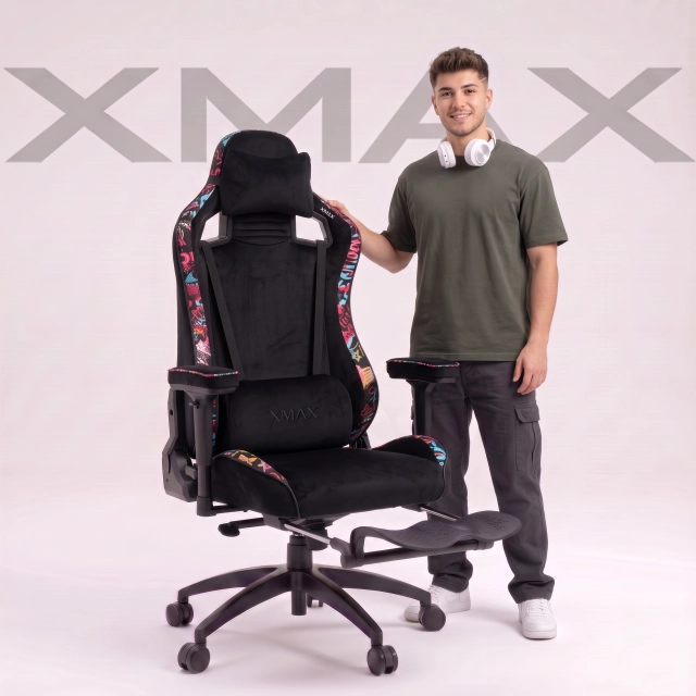 Siyah Supreme Oyuncu Koltuğu | XMAX Pro Maximus