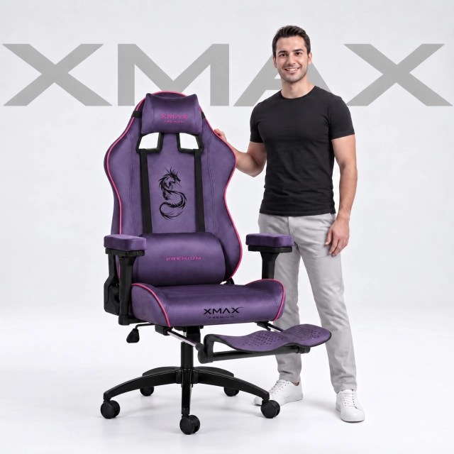Mor Oyuncu Koltuğu | XMAX Rio Balerion